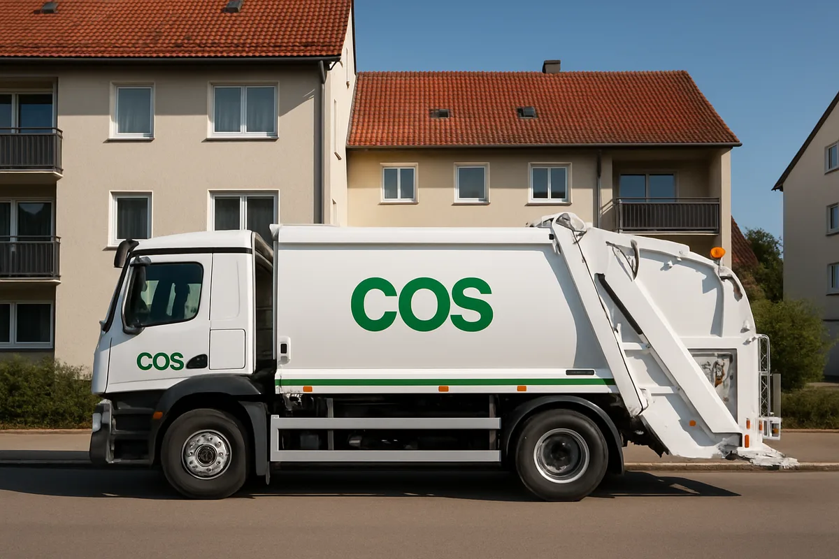 COS Fahrzeug im Einsatz